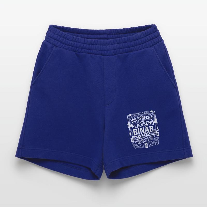 Coding Binärer Kaffee Sarkasmus Heavyweight Shorts - made by SPREAD 