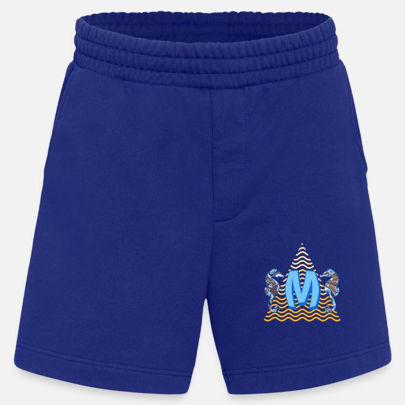Hippocampe E 262 m - Short bio épais fabriqué en UE - Iconic Blue