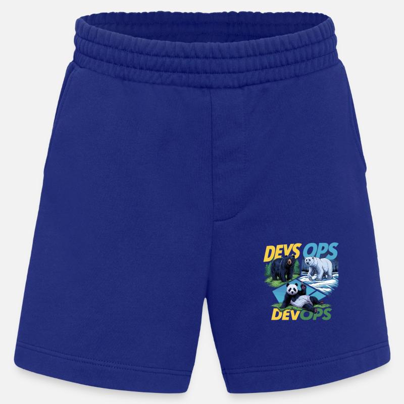 Devops - Heavyweight Shorts - made by SPREAD  - Iconic Blue