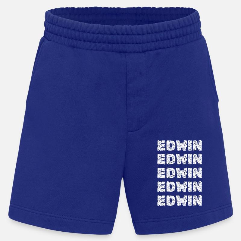 Edwin Edwin - Short bio épais fabriqué en UE - Iconic Blue