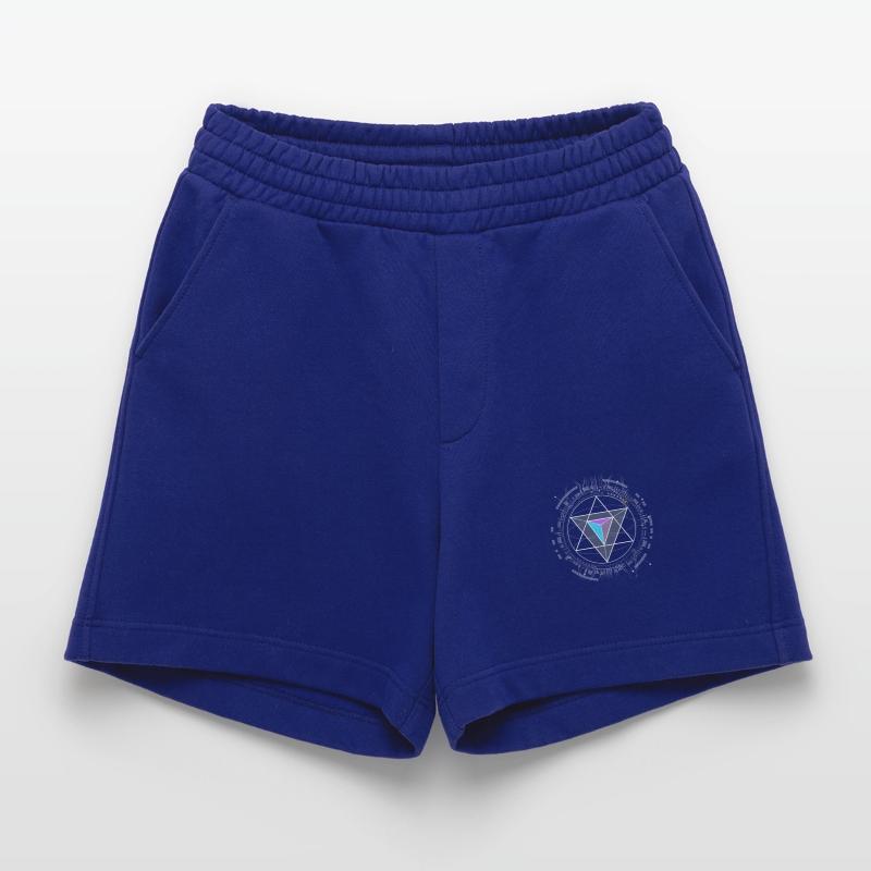 nerd cpu pyramid illuminati game wow hacker code Heavyweight Shorts - made by SPREAD 
