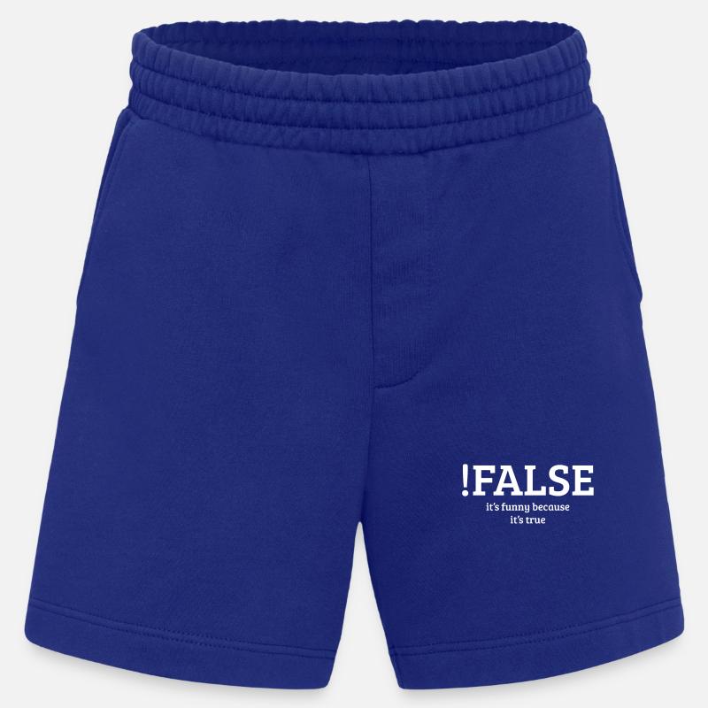 Programmierung Programmierer - Heavyweight Shorts - made by SPREAD  - Iconic Blue