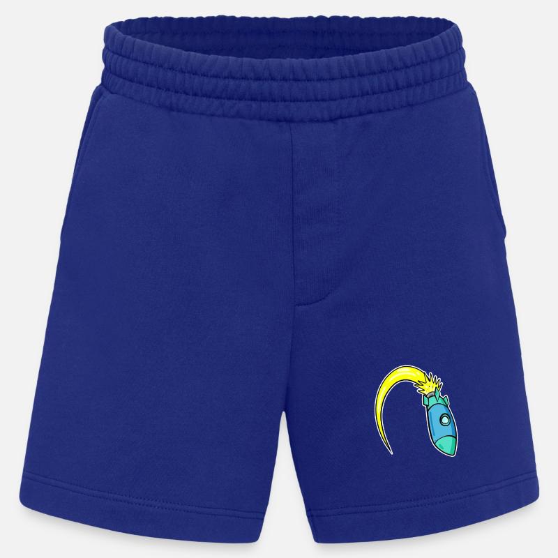 Fusée - Short bio épais fabriqué en UE - Iconic Blue