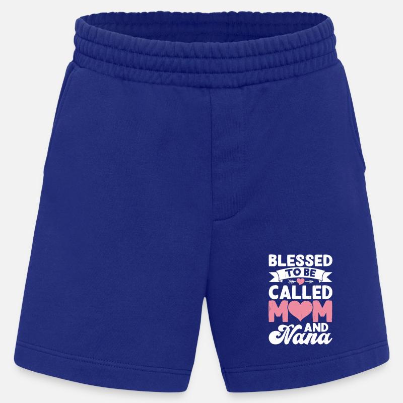 Oma Mama Geschenk Weihnachtsgeschenke Großmutter - Heavyweight Shorts - made by SPREAD - Iconic Blue