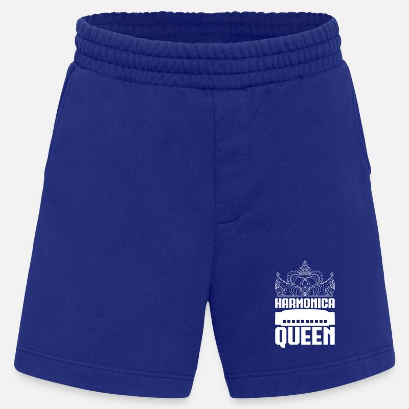 Harmonica Musican Queen Harmonica - Short bio épais fabriqué en UE - Iconic Blue