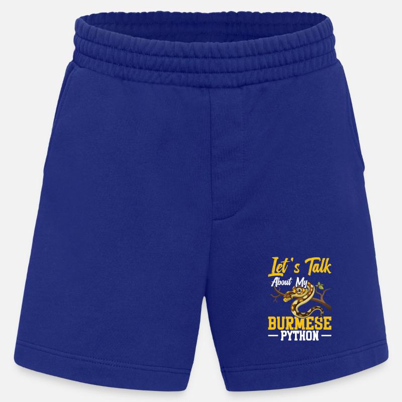 Burmesischer Python-Besitzer Schlangenterrarium Hide Python - Heavyweight Shorts - made by SPREAD  - Iconic Blue