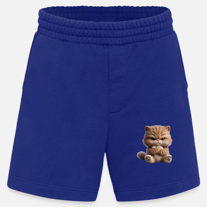 Chat Grim 1 - Short bio épais fabriqué en UE - Iconic Blue