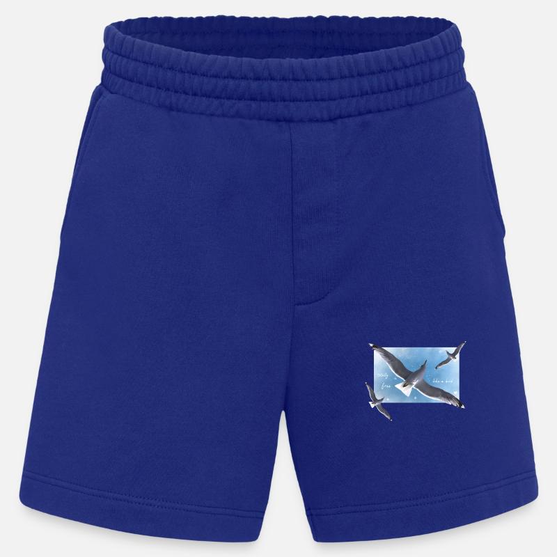 frei sein wie ein Vogel - Heavyweight Shorts - made by SPREAD  - Iconic Blue