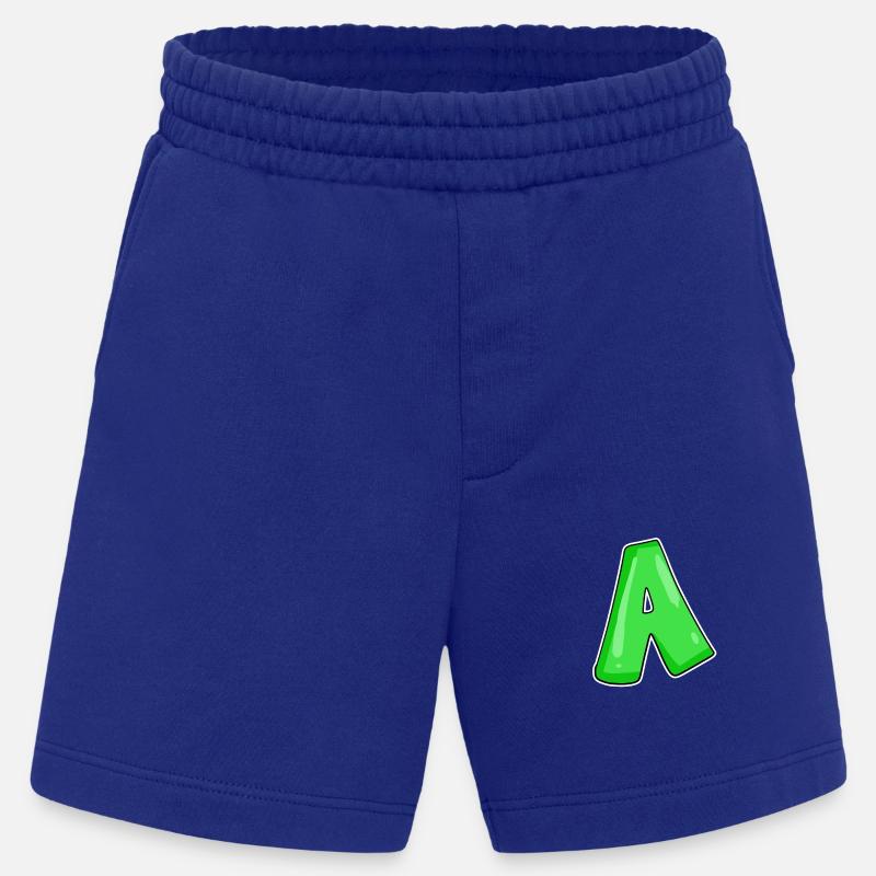 point A Point initial - Short bio épais fabriqué en UE - Iconic Blue