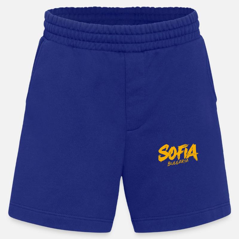 Sofia Bulgarien Souvenir - Heavyweight Shorts - made by SPREAD  - Iconic Blue