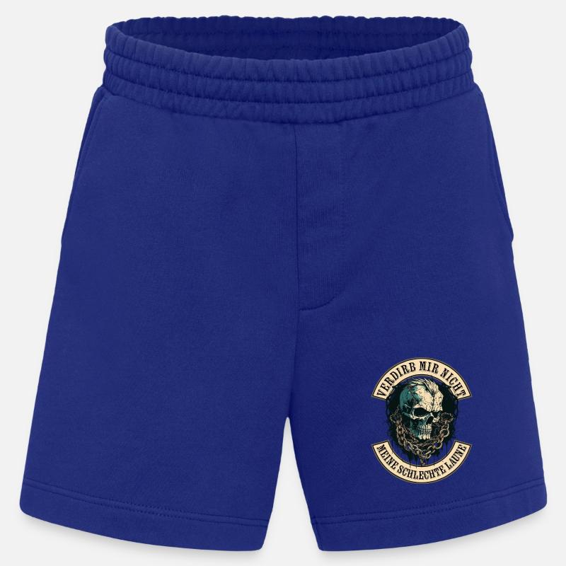 Verdirb mir nicht die Schlechte Laune - Heavyweight Shorts - made by SPREAD - Iconic Blue
