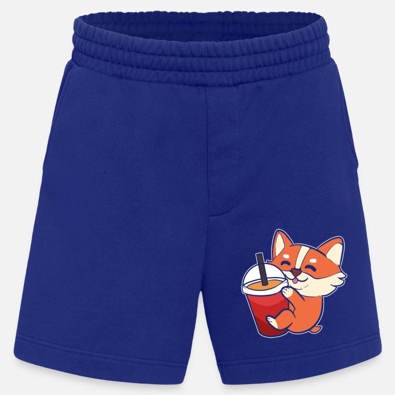 Corgi - Heavyweight Shorts - made by SPREAD  - Iconic Blue
