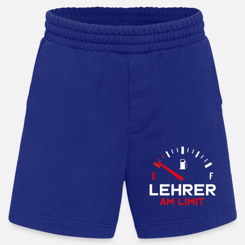 LEHRER AM LIMIT - Heavyweight Shorts - made by SPREAD  - Iconic Blue