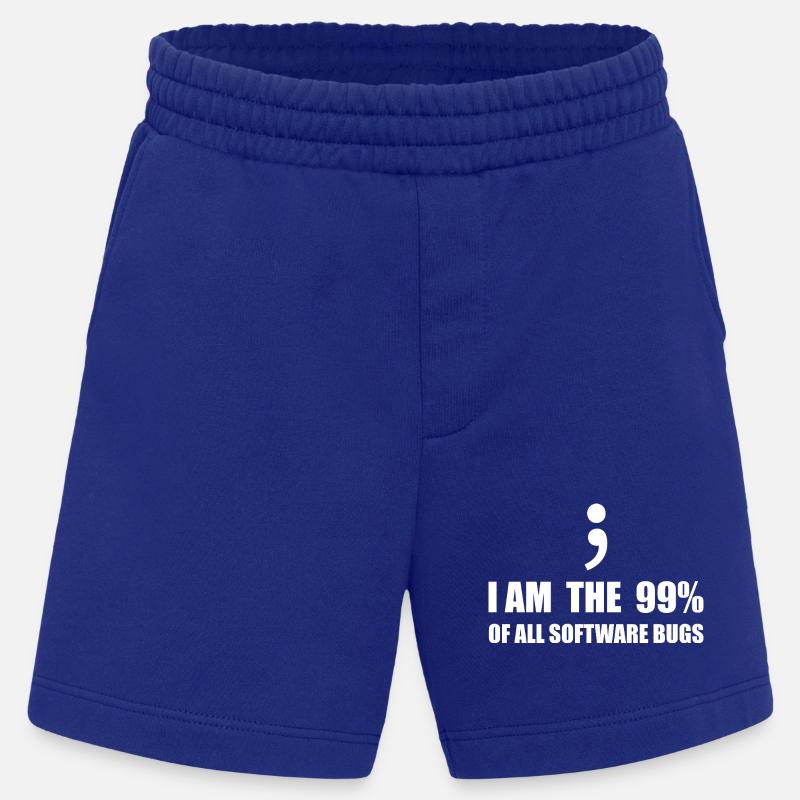 Computer Scientist Programmer - Heavyweight Shorts - made by SPREAD  - Iconic Blue