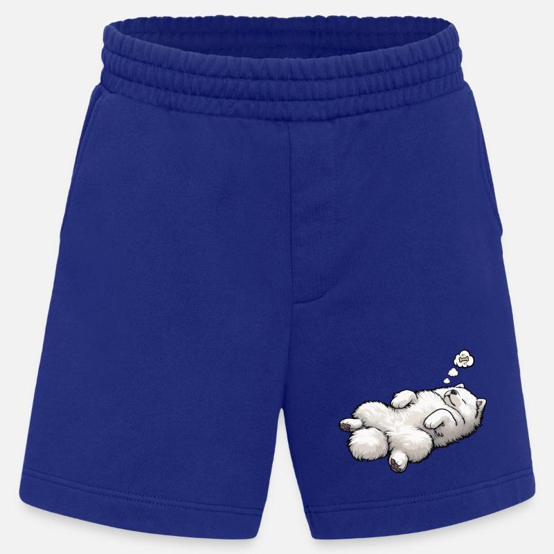 Samoyed Samoyed Owner Samoyed Lovers - Heavyweight Shorts - made by SPREAD  - Iconic Blue
