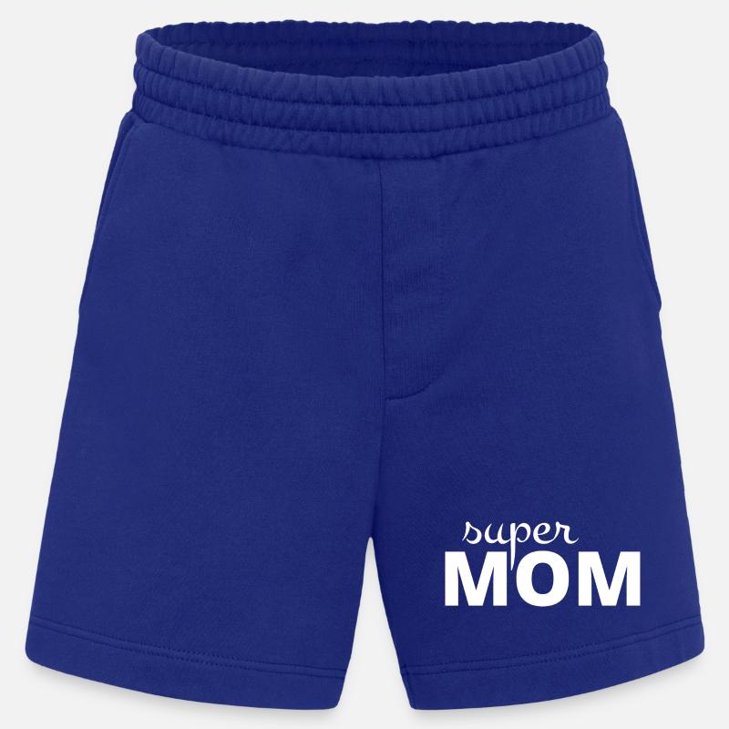 Super maman - Short bio épais fabriqué en UE - Iconic Blue