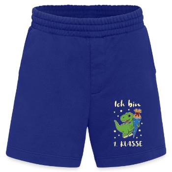 Dino Schulanfang - Heavyweight Shorts - made by SPREAD  - Iconic Blue - Vorne
