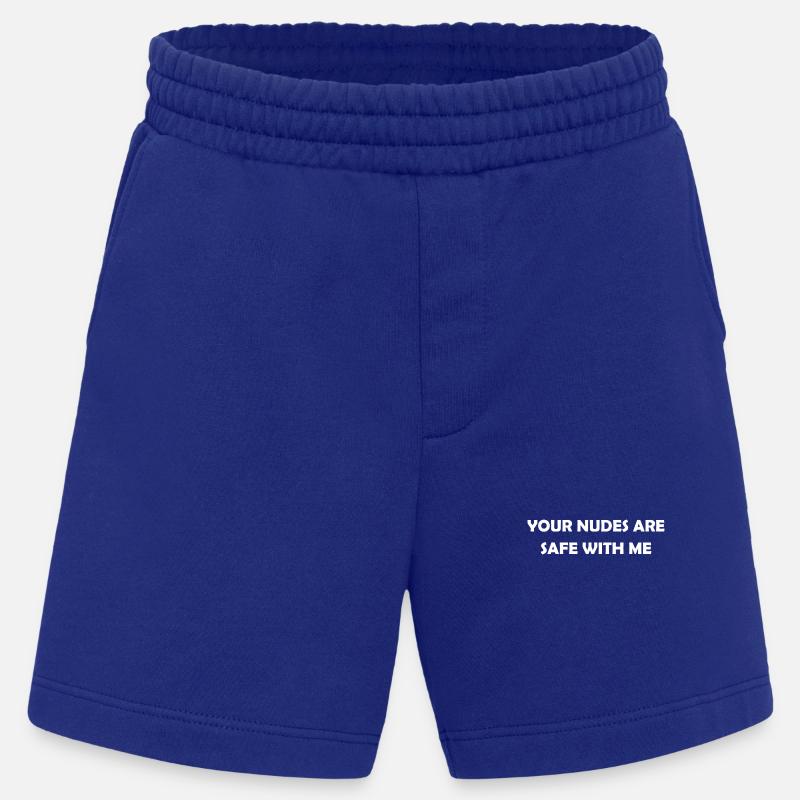Nacktbilder sicher bei mir - Heavyweight Shorts - made by SPREAD  - Iconic Blue