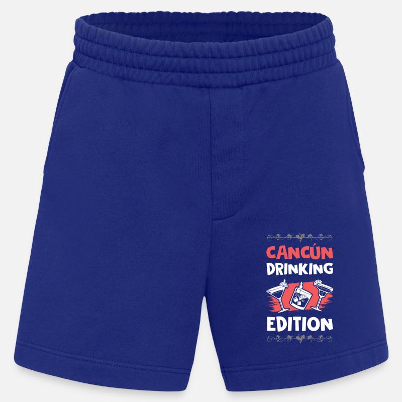 Cancun Drinking Edition - Heavyweight Shorts - made by SPREAD  - Iconic Blue