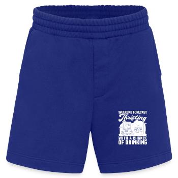 Thrift Shop Weekend Forecast Love Thrifting - Heavyweight Shorts - made by SPREAD  - Iconic Blue - Vorne