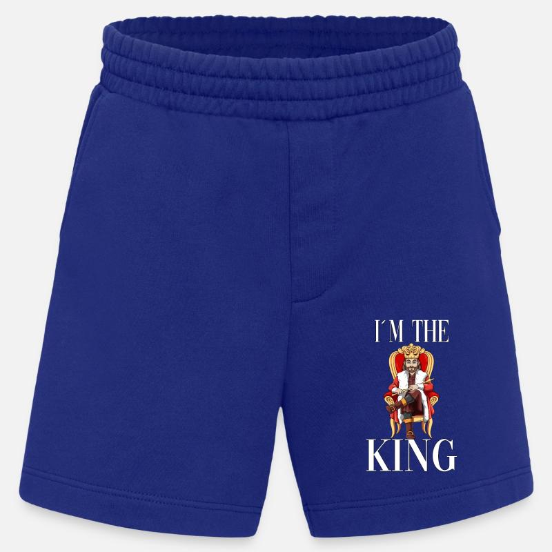 Ich bin der König - Heavyweight Shorts - made by SPREAD - Iconic Blue