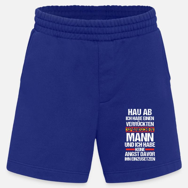 Spanier Spanien - Heavyweight Shorts - made by SPREAD  - Iconic Blue