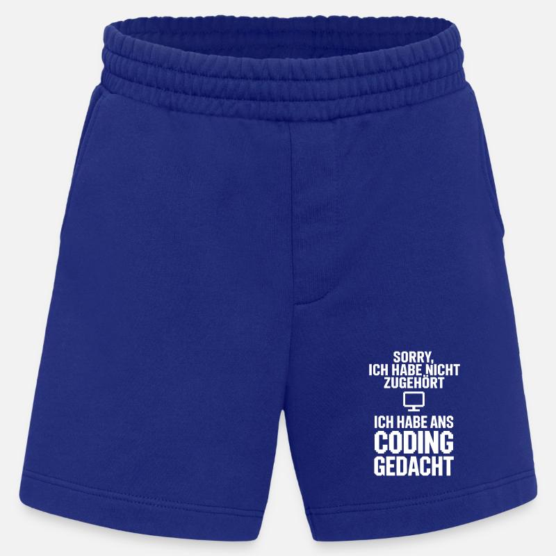 Entschuldigung Coding Kopf - Heavyweight Shorts - made by SPREAD  - Iconic Blue