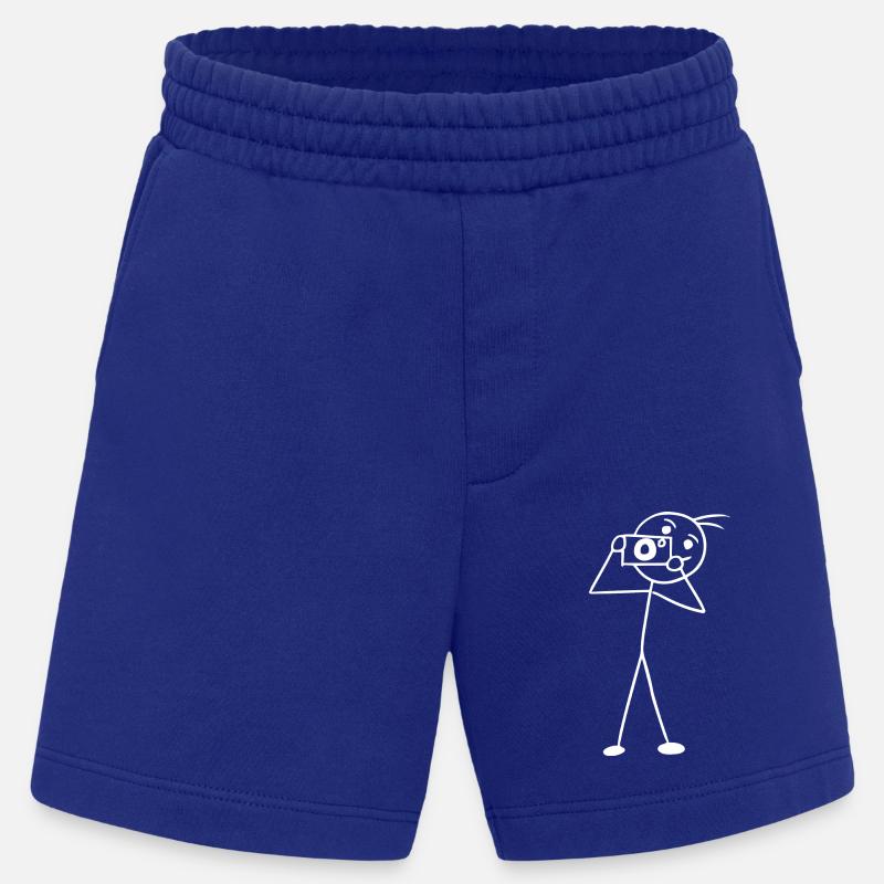 Lächeln!!! - Heavyweight Shorts - made by SPREAD  - Iconic Blue