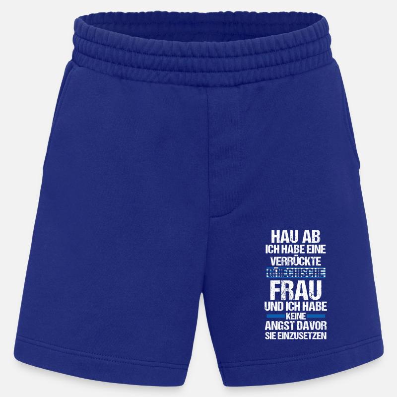 Grecs Grèce - Short bio épais fabriqué en UE - Iconic Blue