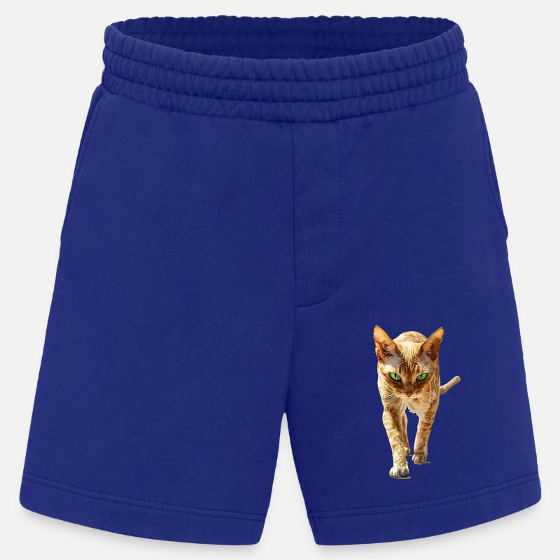 Devon Rex - Heavyweight Shorts - made by SPREAD  - Iconic Blue
