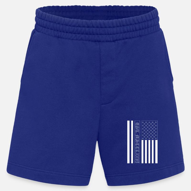 Est. MDCCLXXVI Drapeau des États-Unis - Short bio épais fabriqué en UE - Iconic Blue