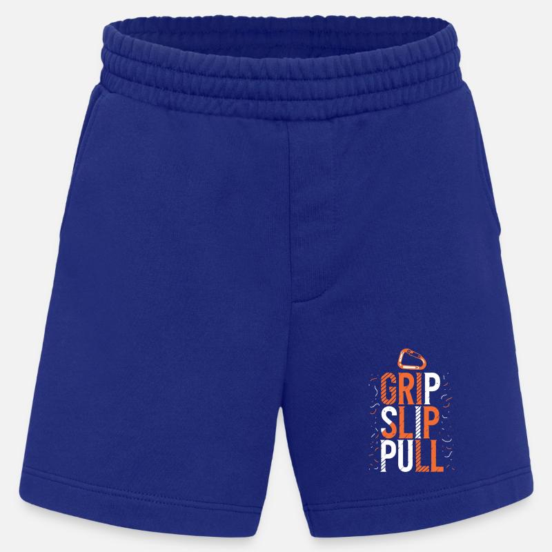 Grip Slip Pull Escalade - Short bio épais fabriqué en UE - Iconic Blue