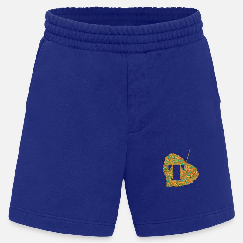 blatt e 95 t - Heavyweight Shorts - made by SPREAD  - Iconic Blue