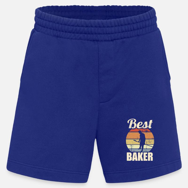Lustiger Bäcker - Heavyweight Shorts - made by SPREAD  - Iconic Blue