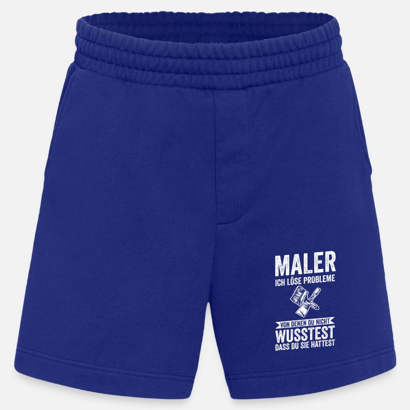 Master Painter Journeyman Painter - Heavyweight Shorts - made by SPREAD  - Iconic Blue
