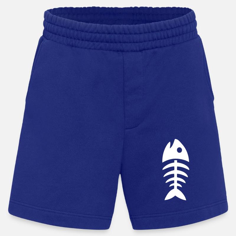 Fischgrate - Heavyweight Shorts - made by SPREAD  - Iconic Blue