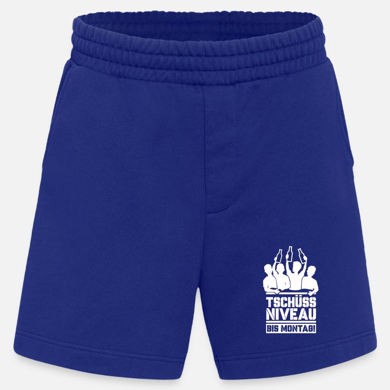 Bye bye level until Monday - Heavyweight Shorts - made by SPREAD  - Iconic Blue