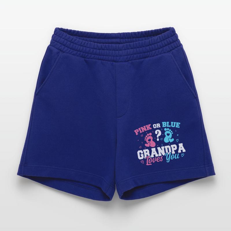 Rosa oder blauer Opa liebt dich - Opa Heavyweight Shorts - made by SPREAD 