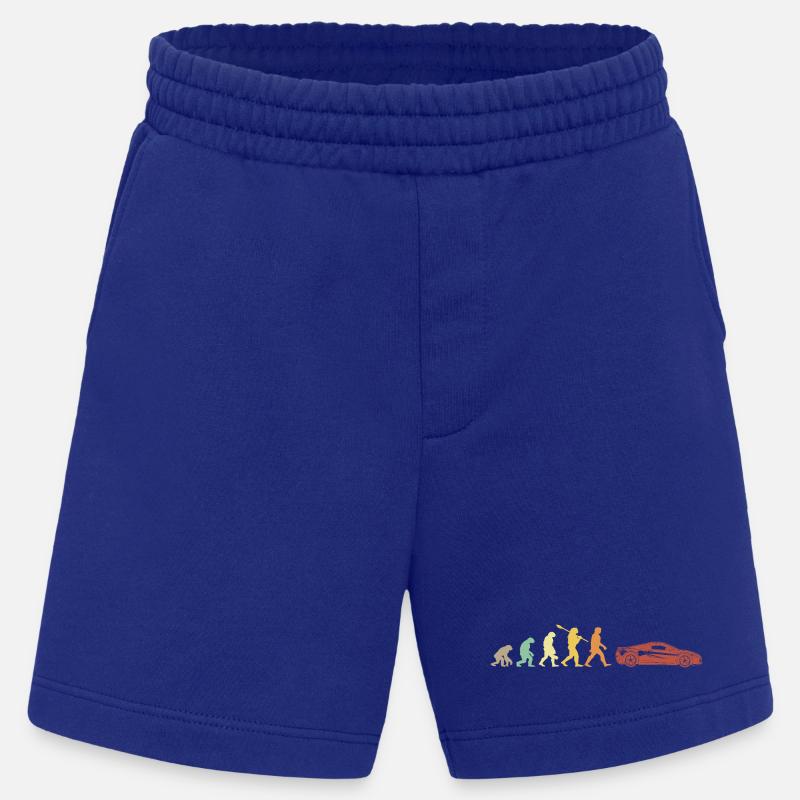 Auto De Sport Evolution - Short bio épais fabriqué en UE - Iconic Blue