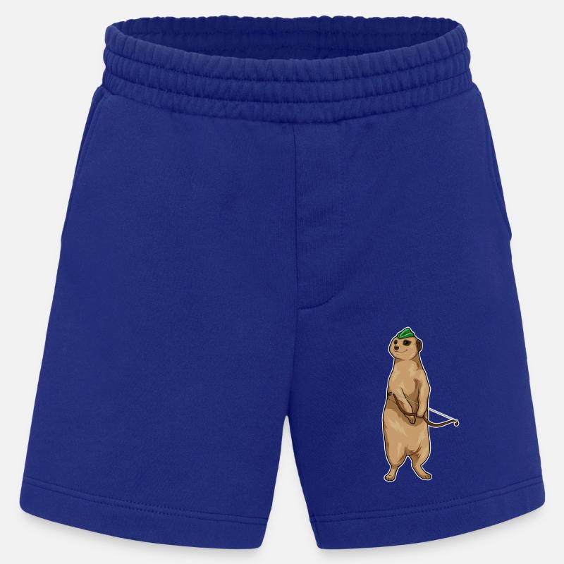 Erdmännchen Bogenschütze Bogen - Heavyweight Shorts - made by SPREAD  - Iconic Blue