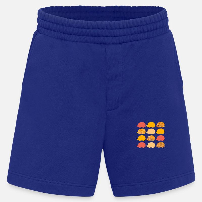 12 Hérisson E 266 - Short bio épais fabriqué en UE - Iconic Blue