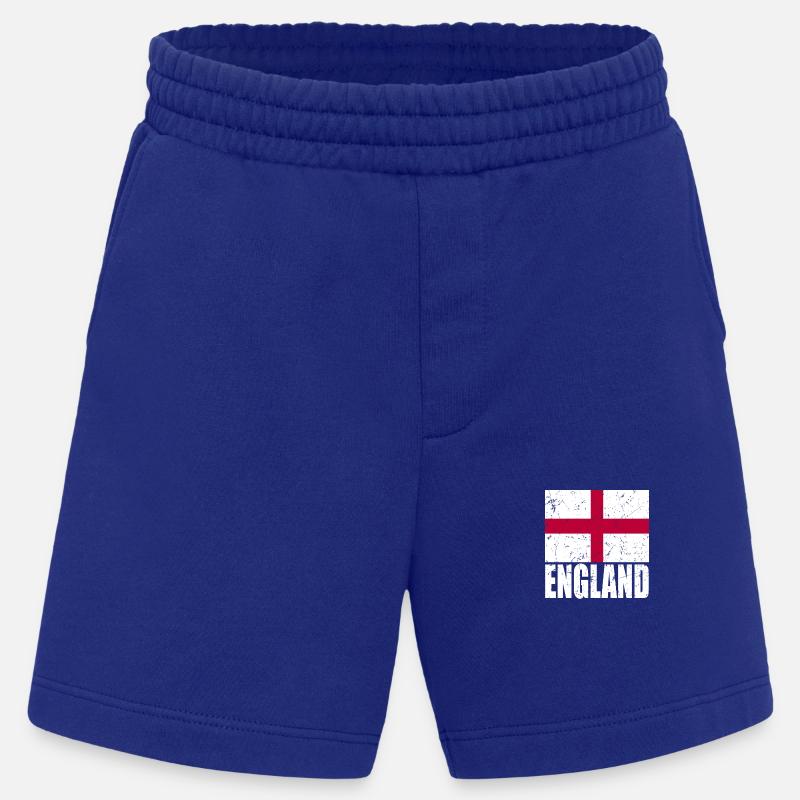 Drapeau de l’Angleterre - Short bio épais fabriqué en UE - Iconic Blue