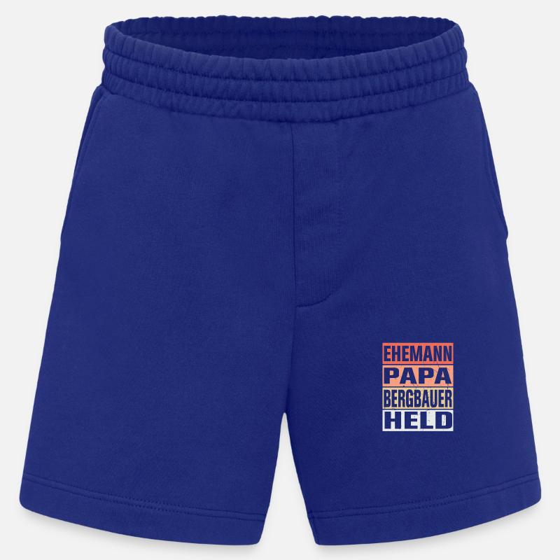 Bergbauer Vater Ehemann Held - Heavyweight Shorts - made by SPREAD - Iconic Blue