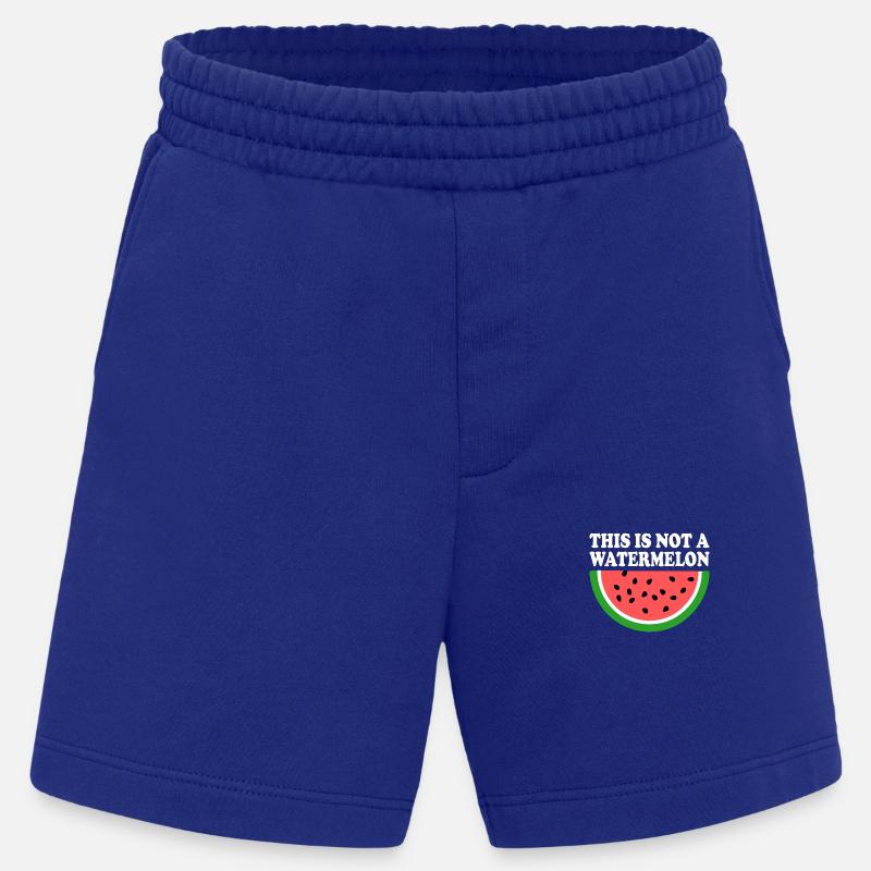 THIS IS NOT A WATERMELON - Heavyweight Shorts - made by SPREAD  - Iconic Blue