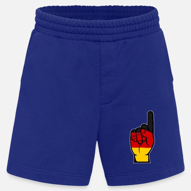 Drapeau allemand numéro 1 - Short bio épais fabriqué en UE - Iconic Blue