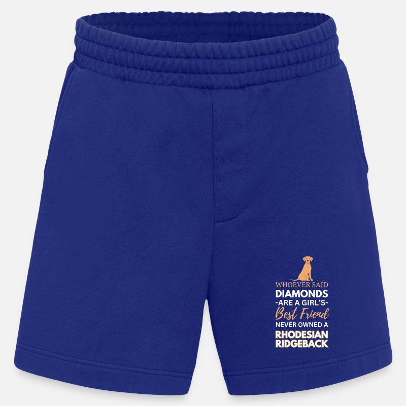 Rhodesian Ridgeback Bester Freund Hund - Heavyweight Shorts - made by SPREAD  - Iconic Blue