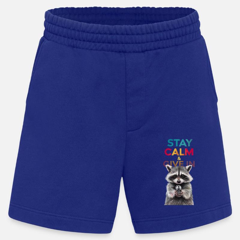 Meme Waschbär - Heavyweight Shorts - made by SPREAD  - Iconic Blue