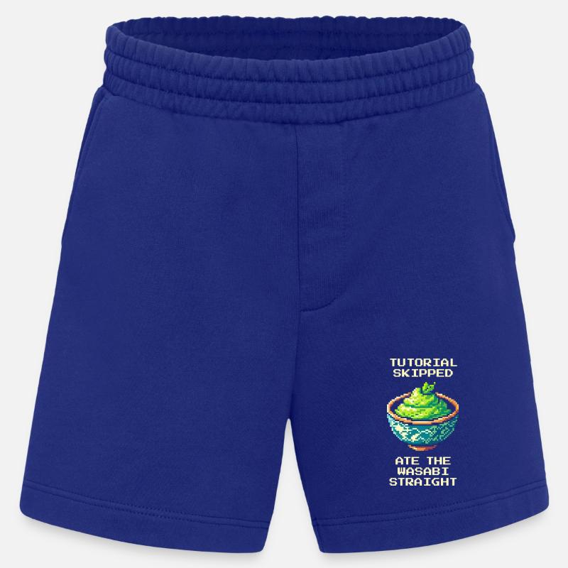 Tutorial übersprungen | Wasabi pur gegessen - Heavyweight Shorts - made by SPREAD  - Iconic Blue