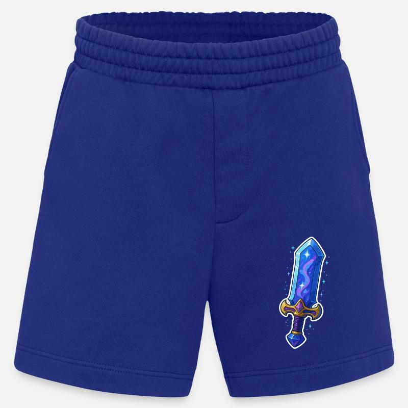 Fantasy Sword - Heavyweight Shorts - made by SPREAD  - Iconic Blue