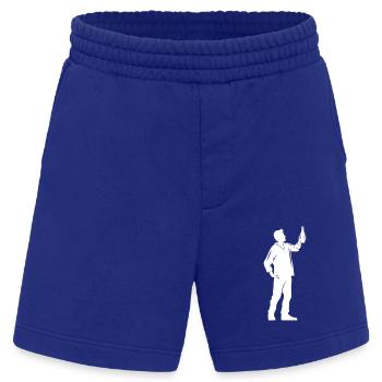 Silhouette Saufen - Heavyweight Shorts - made by SPREAD  - Iconic Blue - Vorne